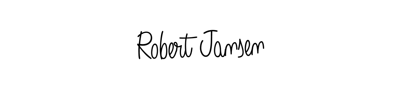 Use a signature maker to create a handwritten signature online. With this signature software, you can design (Angelique-Rose-font-FFP) your own signature for name Robert Jansen. Robert Jansen signature style 5 images and pictures png