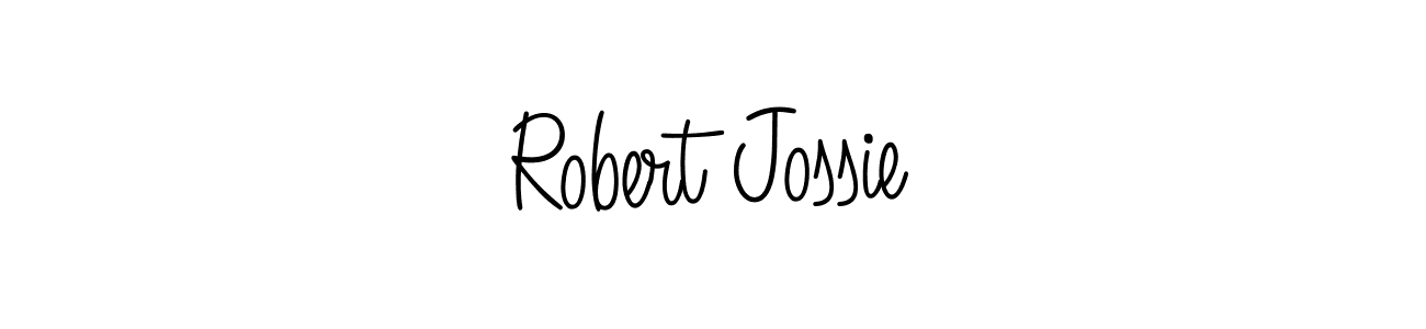 Robert Jossie stylish signature style. Best Handwritten Sign (Angelique-Rose-font-FFP) for my name. Handwritten Signature Collection Ideas for my name Robert Jossie. Robert Jossie signature style 5 images and pictures png