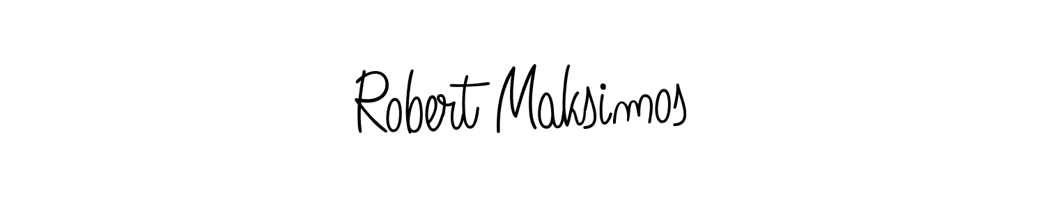 Design your own signature with our free online signature maker. With this signature software, you can create a handwritten (Angelique-Rose-font-FFP) signature for name Robert Maksimos. Robert Maksimos signature style 5 images and pictures png