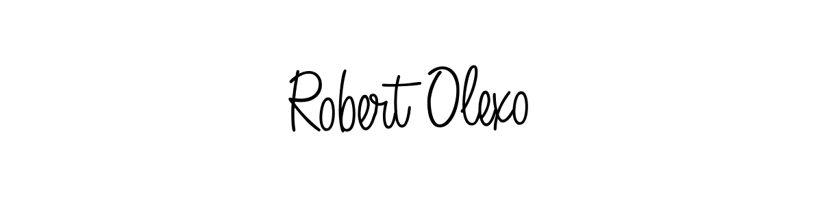 Design your own signature with our free online signature maker. With this signature software, you can create a handwritten (Angelique-Rose-font-FFP) signature for name Robert Olexo. Robert Olexo signature style 5 images and pictures png