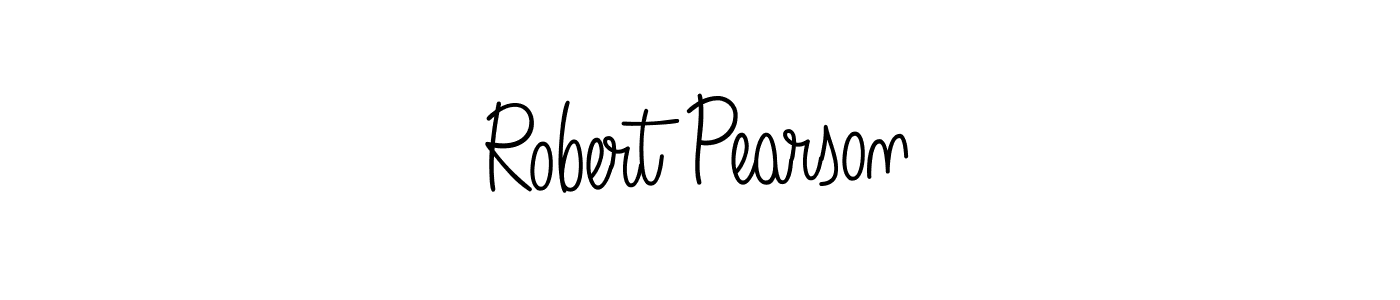 You should practise on your own different ways (Angelique-Rose-font-FFP) to write your name (Robert Pearson) in signature. don't let someone else do it for you. Robert Pearson signature style 5 images and pictures png