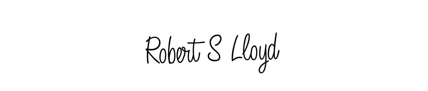 Design your own signature with our free online signature maker. With this signature software, you can create a handwritten (Angelique-Rose-font-FFP) signature for name Robert S Lloyd. Robert S Lloyd signature style 5 images and pictures png