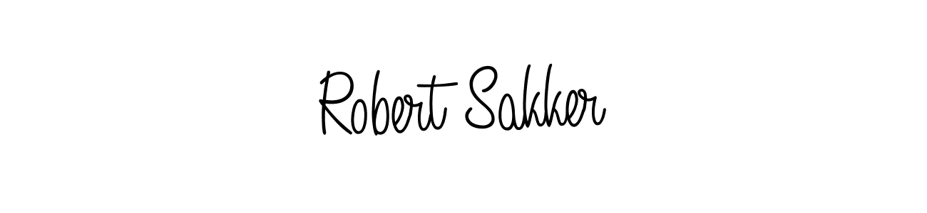 Design your own signature with our free online signature maker. With this signature software, you can create a handwritten (Angelique-Rose-font-FFP) signature for name Robert Sakker. Robert Sakker signature style 5 images and pictures png