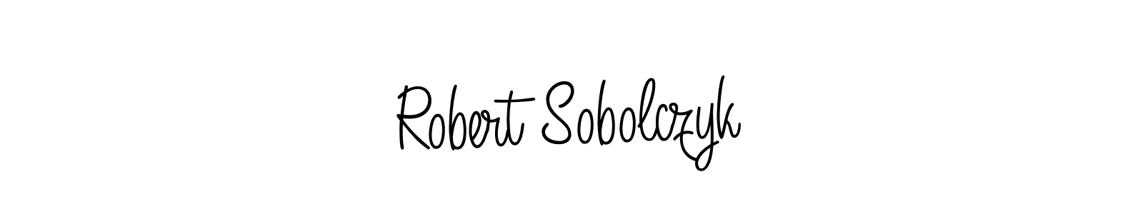 Create a beautiful signature design for name Robert Sobolczyk. With this signature (Angelique-Rose-font-FFP) fonts, you can make a handwritten signature for free. Robert Sobolczyk signature style 5 images and pictures png