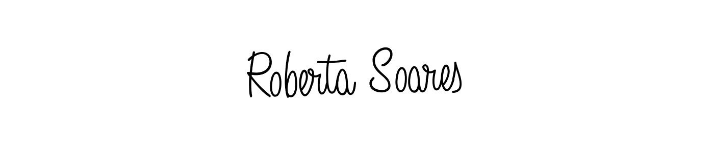 Design your own signature with our free online signature maker. With this signature software, you can create a handwritten (Angelique-Rose-font-FFP) signature for name Roberta Soares. Roberta Soares signature style 5 images and pictures png