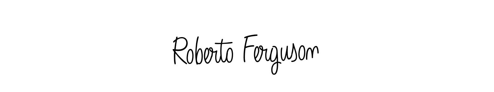 How to Draw Roberto Ferguson signature style? Angelique-Rose-font-FFP is a latest design signature styles for name Roberto Ferguson. Roberto Ferguson signature style 5 images and pictures png