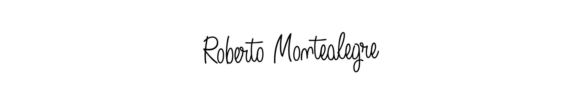 Angelique-Rose-font-FFP is a professional signature style that is perfect for those who want to add a touch of class to their signature. It is also a great choice for those who want to make their signature more unique. Get Roberto Montealegre name to fancy signature for free. Roberto Montealegre signature style 5 images and pictures png