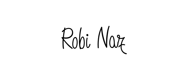 Create a beautiful signature design for name Robi Naz. With this signature (Angelique-Rose-font-FFP) fonts, you can make a handwritten signature for free. Robi Naz signature style 5 images and pictures png