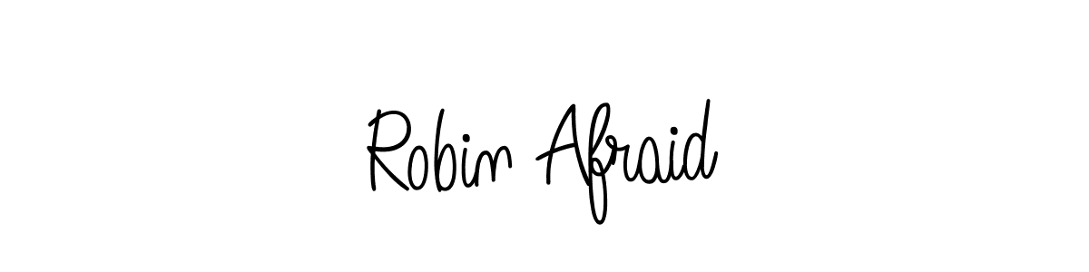 How to make Robin Afraid name signature. Use Angelique-Rose-font-FFP style for creating short signs online. This is the latest handwritten sign. Robin Afraid signature style 5 images and pictures png