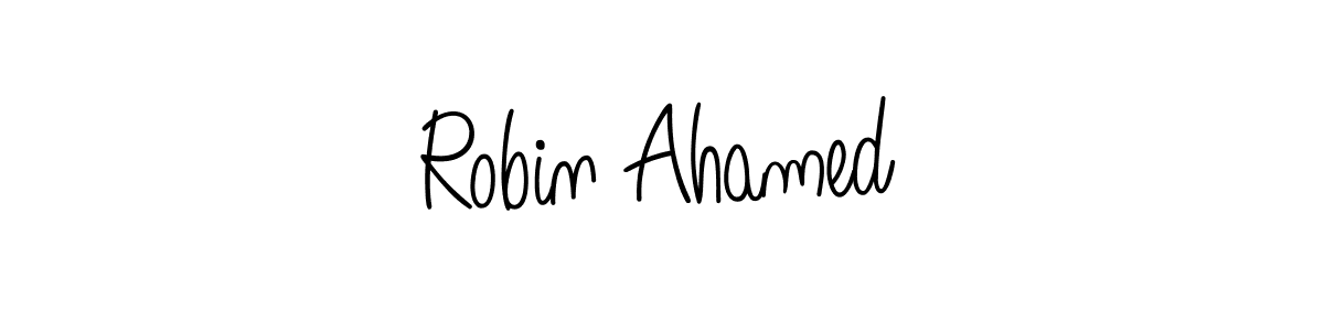 Also You can easily find your signature by using the search form. We will create Robin Ahamed name handwritten signature images for you free of cost using Angelique-Rose-font-FFP sign style. Robin Ahamed signature style 5 images and pictures png