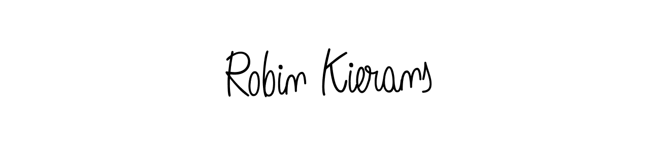 You should practise on your own different ways (Angelique-Rose-font-FFP) to write your name (Robin Kierans) in signature. don't let someone else do it for you. Robin Kierans signature style 5 images and pictures png