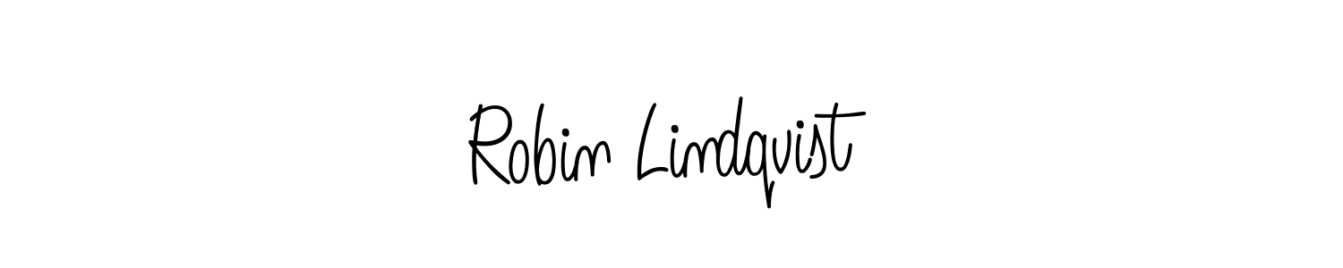 Design your own signature with our free online signature maker. With this signature software, you can create a handwritten (Angelique-Rose-font-FFP) signature for name Robin Lindqvist. Robin Lindqvist signature style 5 images and pictures png