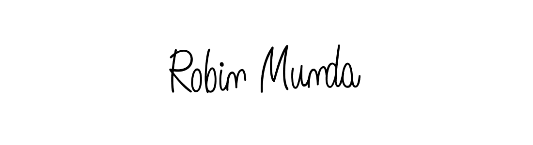 It looks lik you need a new signature style for name Robin Munda. Design unique handwritten (Angelique-Rose-font-FFP) signature with our free signature maker in just a few clicks. Robin Munda signature style 5 images and pictures png