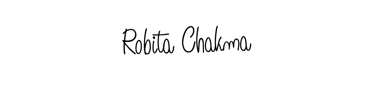 Check out images of Autograph of Robita Chakma name. Actor Robita Chakma Signature Style. Angelique-Rose-font-FFP is a professional sign style online. Robita Chakma signature style 5 images and pictures png