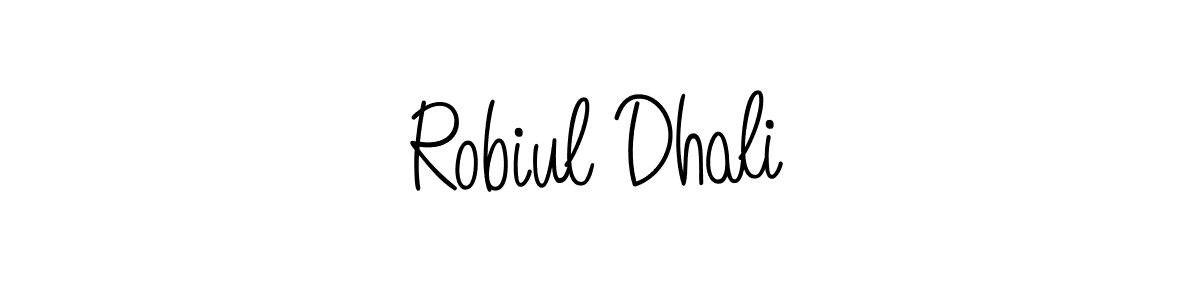 This is the best signature style for the Robiul Dhali name. Also you like these signature font (Angelique-Rose-font-FFP). Mix name signature. Robiul Dhali signature style 5 images and pictures png