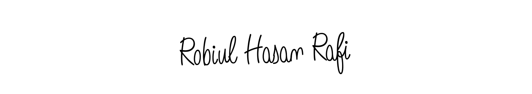 Also we have Robiul Hasan Rafi name is the best signature style. Create professional handwritten signature collection using Angelique-Rose-font-FFP autograph style. Robiul Hasan Rafi signature style 5 images and pictures png