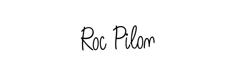 Similarly Angelique-Rose-font-FFP is the best handwritten signature design. Signature creator online .You can use it as an online autograph creator for name Roc Pilon. Roc Pilon signature style 5 images and pictures png