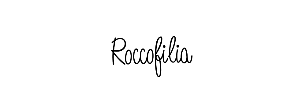 Best and Professional Signature Style for Roccofilia. Angelique-Rose-font-FFP Best Signature Style Collection. Roccofilia signature style 5 images and pictures png