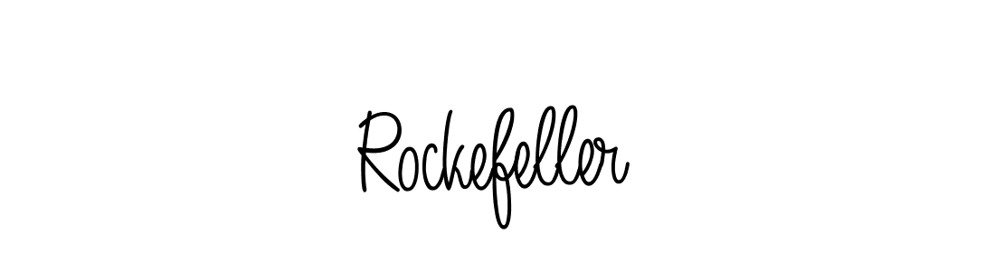 Design your own signature with our free online signature maker. With this signature software, you can create a handwritten (Angelique-Rose-font-FFP) signature for name Rockefeller. Rockefeller signature style 5 images and pictures png