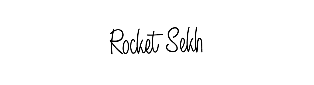 Check out images of Autograph of Rocket Sekh name. Actor Rocket Sekh Signature Style. Angelique-Rose-font-FFP is a professional sign style online. Rocket Sekh signature style 5 images and pictures png