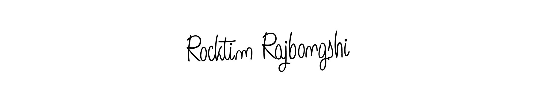 Create a beautiful signature design for name Rocktim Rajbongshi. With this signature (Angelique-Rose-font-FFP) fonts, you can make a handwritten signature for free. Rocktim Rajbongshi signature style 5 images and pictures png