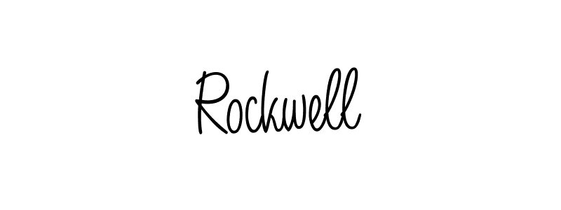 Rockwell stylish signature style. Best Handwritten Sign (Angelique-Rose-font-FFP) for my name. Handwritten Signature Collection Ideas for my name Rockwell. Rockwell signature style 5 images and pictures png