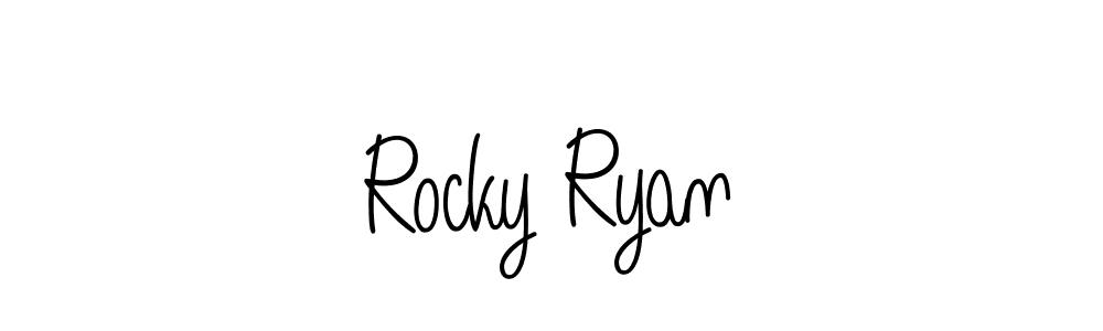 Check out images of Autograph of Rocky Ryan name. Actor Rocky Ryan Signature Style. Angelique-Rose-font-FFP is a professional sign style online. Rocky Ryan signature style 5 images and pictures png