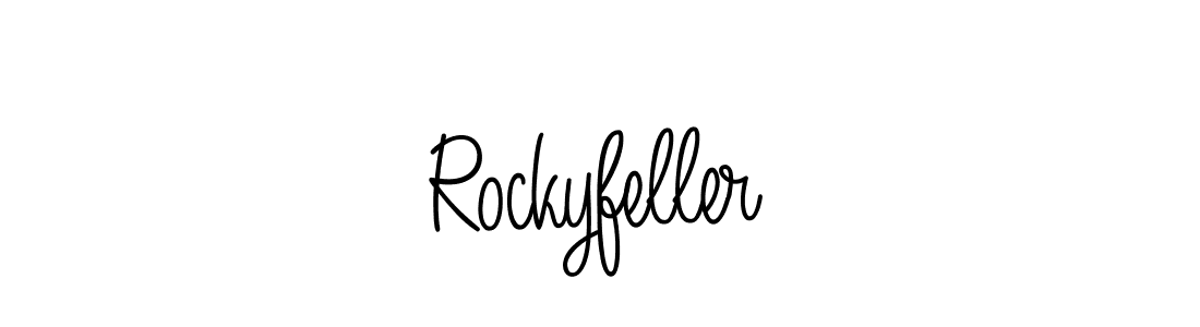 Make a beautiful signature design for name Rockyfeller. Use this online signature maker to create a handwritten signature for free. Rockyfeller signature style 5 images and pictures png