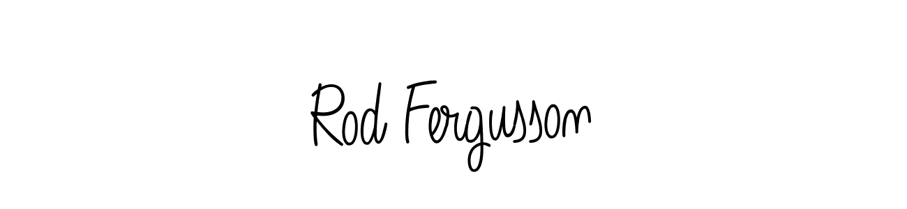 Check out images of Autograph of Rod Fergusson name. Actor Rod Fergusson Signature Style. Angelique-Rose-font-FFP is a professional sign style online. Rod Fergusson signature style 5 images and pictures png