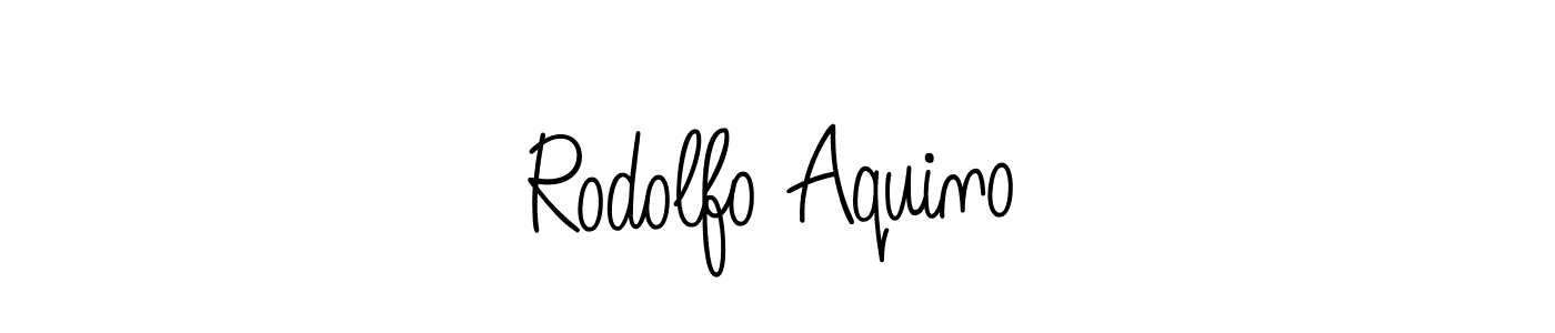 How to make Rodolfo Aquino signature? Angelique-Rose-font-FFP is a professional autograph style. Create handwritten signature for Rodolfo Aquino name. Rodolfo Aquino signature style 5 images and pictures png