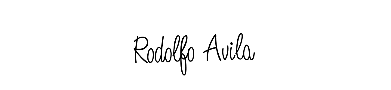 Angelique-Rose-font-FFP is a professional signature style that is perfect for those who want to add a touch of class to their signature. It is also a great choice for those who want to make their signature more unique. Get Rodolfo Avila name to fancy signature for free. Rodolfo Avila signature style 5 images and pictures png