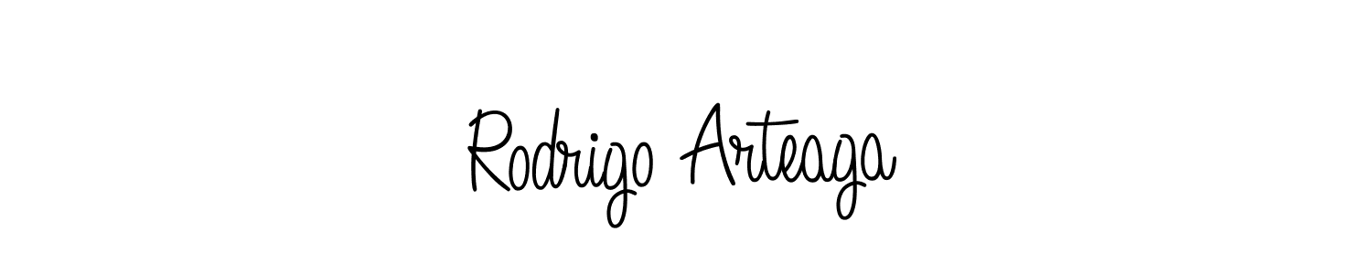 How to make Rodrigo Arteaga name signature. Use Angelique-Rose-font-FFP style for creating short signs online. This is the latest handwritten sign. Rodrigo Arteaga signature style 5 images and pictures png