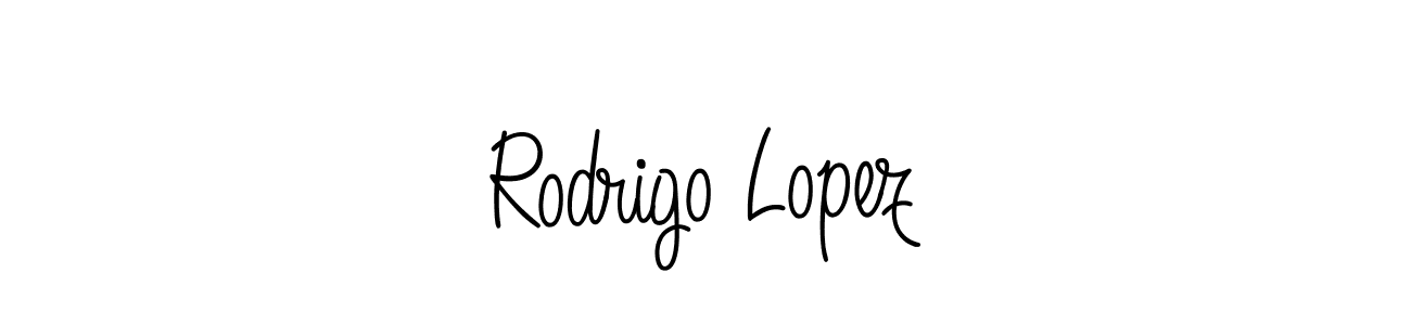 Also we have Rodrigo Lopez name is the best signature style. Create professional handwritten signature collection using Angelique-Rose-font-FFP autograph style. Rodrigo Lopez signature style 5 images and pictures png