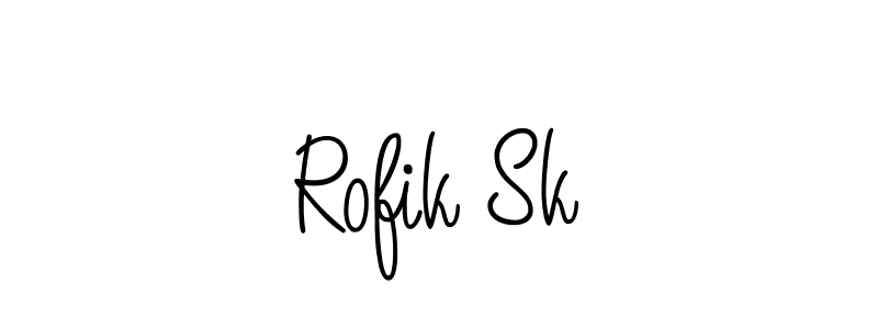 It looks lik you need a new signature style for name Rofik Sk. Design unique handwritten (Angelique-Rose-font-FFP) signature with our free signature maker in just a few clicks. Rofik Sk signature style 5 images and pictures png