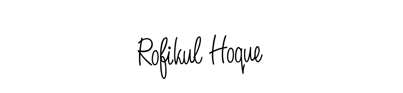 How to make Rofikul Hoque signature? Angelique-Rose-font-FFP is a professional autograph style. Create handwritten signature for Rofikul Hoque name. Rofikul Hoque signature style 5 images and pictures png