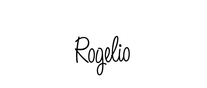 Best and Professional Signature Style for Rogelio. Angelique-Rose-font-FFP Best Signature Style Collection. Rogelio signature style 5 images and pictures png