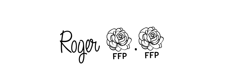 Angelique-Rose-font-FFP is a professional signature style that is perfect for those who want to add a touch of class to their signature. It is also a great choice for those who want to make their signature more unique. Get Roger 2.0 name to fancy signature for free. Roger 2.0 signature style 5 images and pictures png
