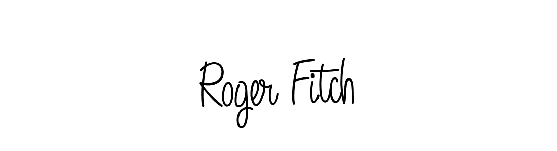 Once you've used our free online signature maker to create your best signature Angelique-Rose-font-FFP style, it's time to enjoy all of the benefits that Roger Fitch name signing documents. Roger Fitch signature style 5 images and pictures png