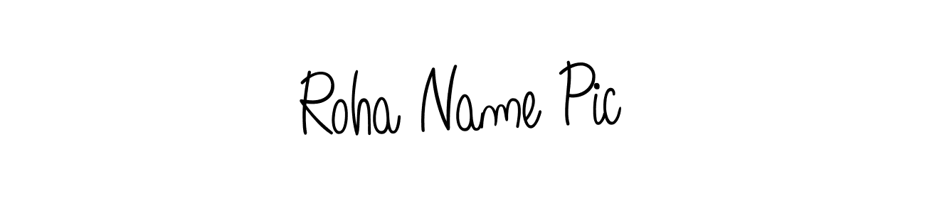 Best and Professional Signature Style for Roha Name Pic. Angelique-Rose-font-FFP Best Signature Style Collection. Roha Name Pic signature style 5 images and pictures png