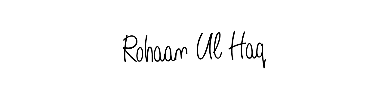 How to Draw Rohaan Ul Haq signature style? Angelique-Rose-font-FFP is a latest design signature styles for name Rohaan Ul Haq. Rohaan Ul Haq signature style 5 images and pictures png