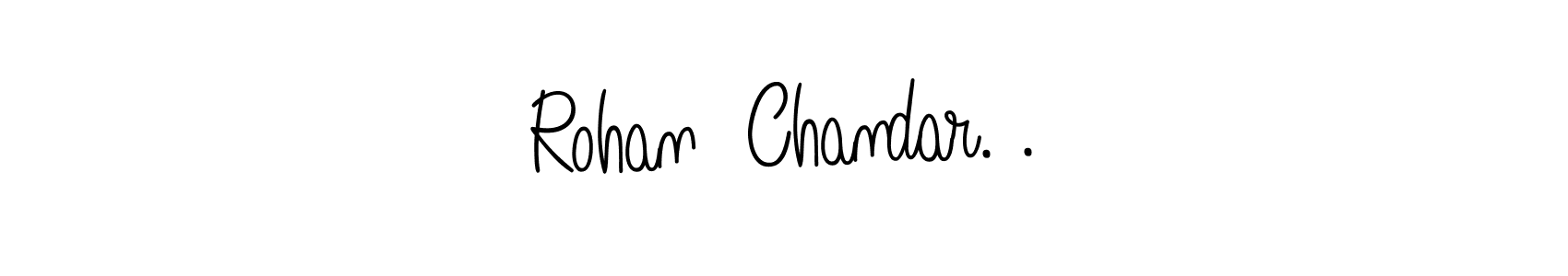 Similarly Angelique-Rose-font-FFP is the best handwritten signature design. Signature creator online .You can use it as an online autograph creator for name Rohan  Chandar. .. Rohan  Chandar. . signature style 5 images and pictures png