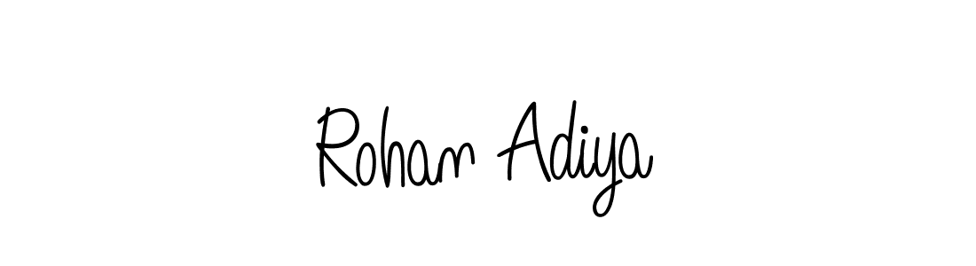 This is the best signature style for the Rohan Adiya name. Also you like these signature font (Angelique-Rose-font-FFP). Mix name signature. Rohan Adiya signature style 5 images and pictures png