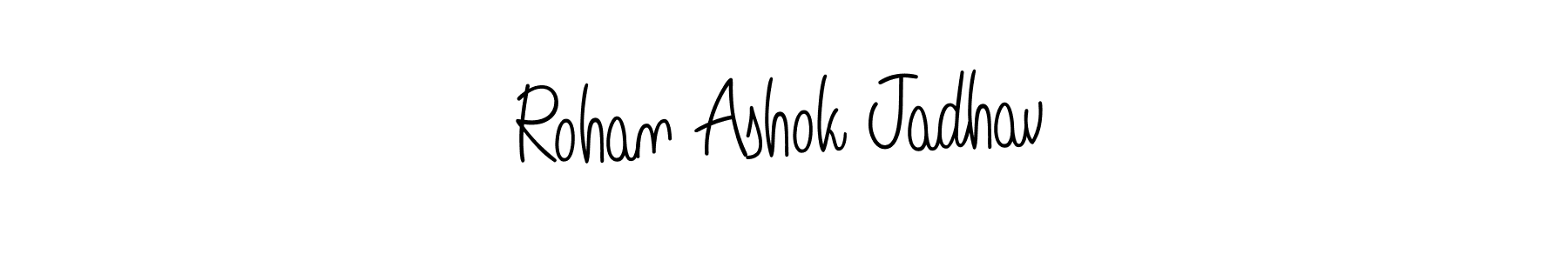 How to Draw Rohan Ashok Jadhav signature style? Angelique-Rose-font-FFP is a latest design signature styles for name Rohan Ashok Jadhav. Rohan Ashok Jadhav signature style 5 images and pictures png