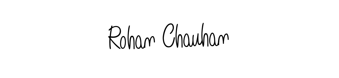 How to make Rohan Chauhan signature? Angelique-Rose-font-FFP is a professional autograph style. Create handwritten signature for Rohan Chauhan name. Rohan Chauhan signature style 5 images and pictures png