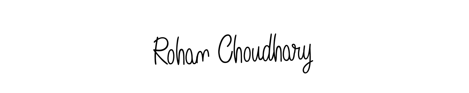 Make a beautiful signature design for name Rohan Choudhary. Use this online signature maker to create a handwritten signature for free. Rohan Choudhary signature style 5 images and pictures png