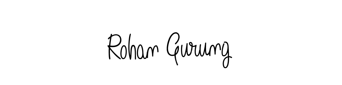 Once you've used our free online signature maker to create your best signature Angelique-Rose-font-FFP style, it's time to enjoy all of the benefits that Rohan Gurung name signing documents. Rohan Gurung signature style 5 images and pictures png