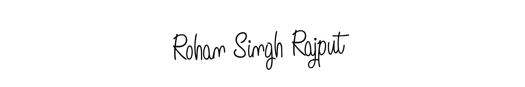 Design your own signature with our free online signature maker. With this signature software, you can create a handwritten (Angelique-Rose-font-FFP) signature for name Rohan Singh Rajput. Rohan Singh Rajput signature style 5 images and pictures png