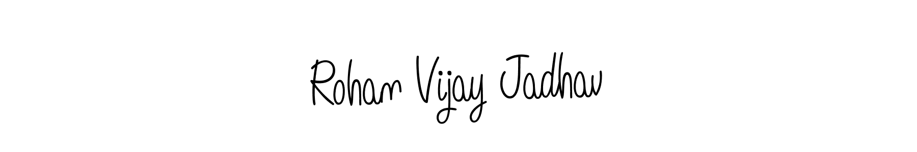 It looks lik you need a new signature style for name Rohan Vijay Jadhav. Design unique handwritten (Angelique-Rose-font-FFP) signature with our free signature maker in just a few clicks. Rohan Vijay Jadhav signature style 5 images and pictures png