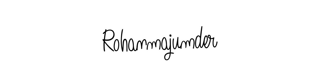 Make a beautiful signature design for name Rohanmajumder. Use this online signature maker to create a handwritten signature for free. Rohanmajumder signature style 5 images and pictures png