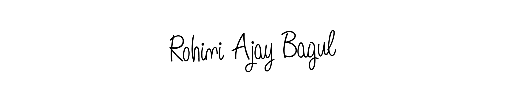 How to Draw Rohini Ajay Bagul signature style? Angelique-Rose-font-FFP is a latest design signature styles for name Rohini Ajay Bagul. Rohini Ajay Bagul signature style 5 images and pictures png